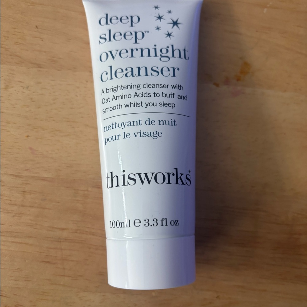 New, unopened this works Deep Sleep Overnight Cleanser - White